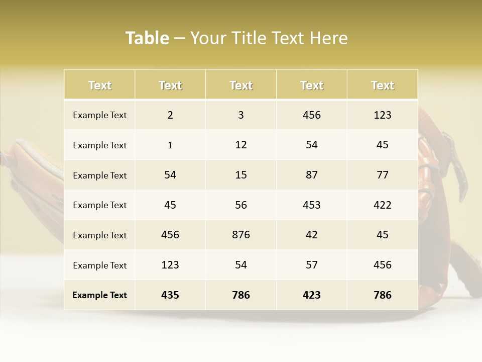 Stitch Summer Mitt PowerPoint Template