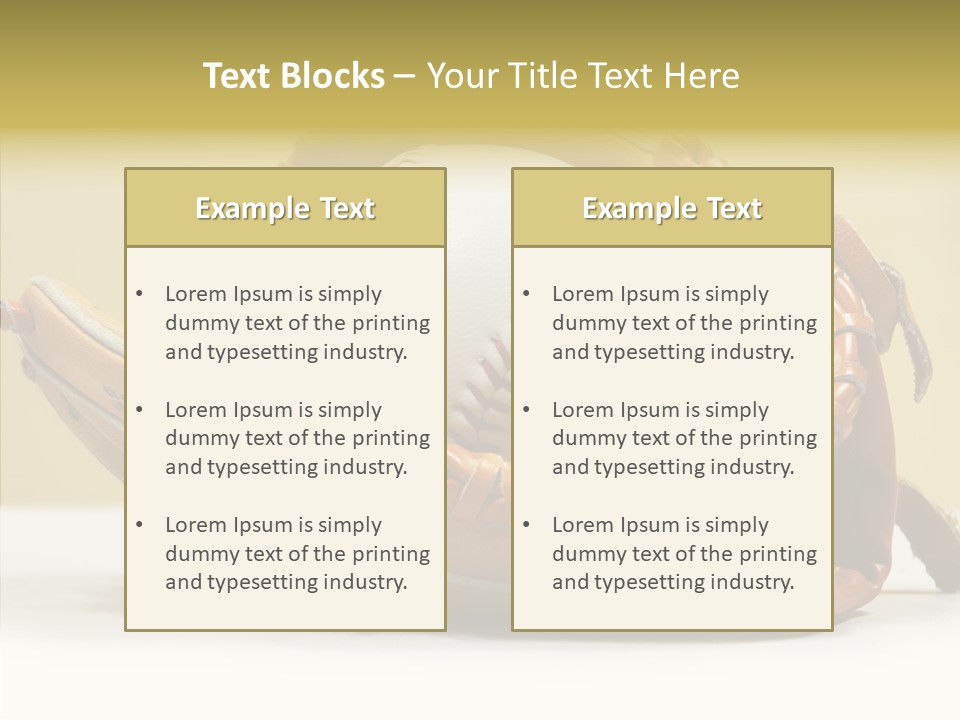 Stitch Summer Mitt PowerPoint Template