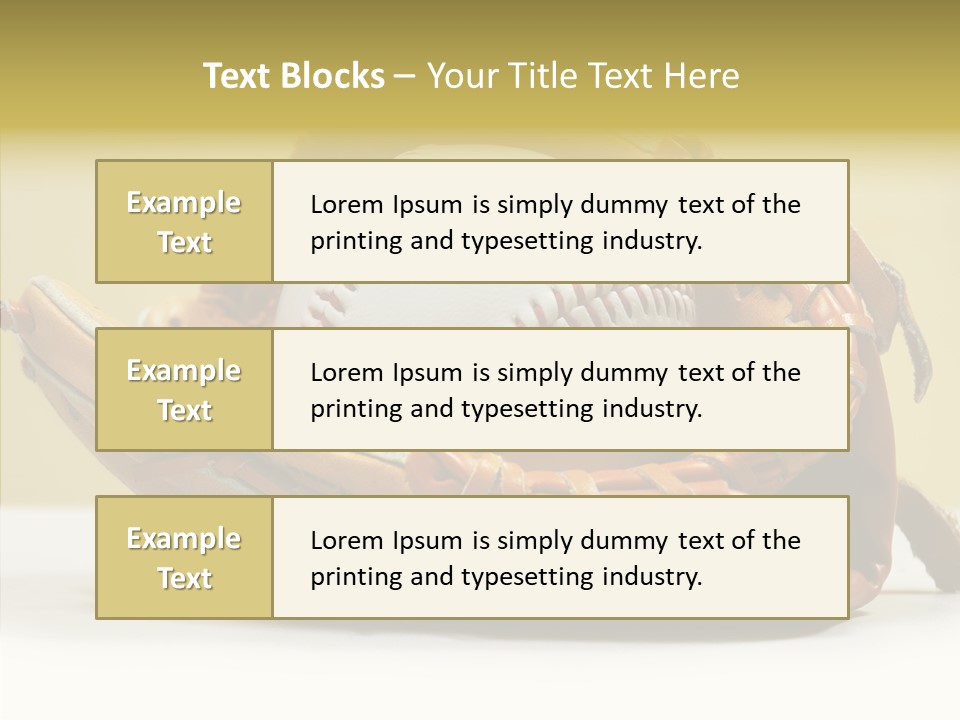 Stitch Summer Mitt PowerPoint Template