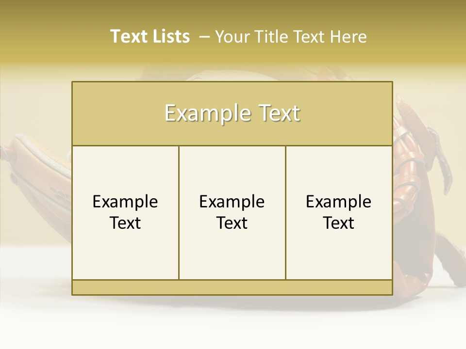 Stitch Summer Mitt PowerPoint Template