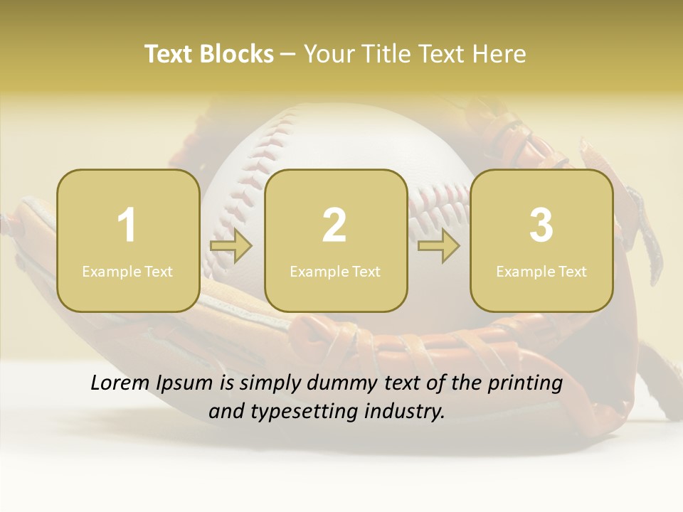 Stitch Summer Mitt PowerPoint Template