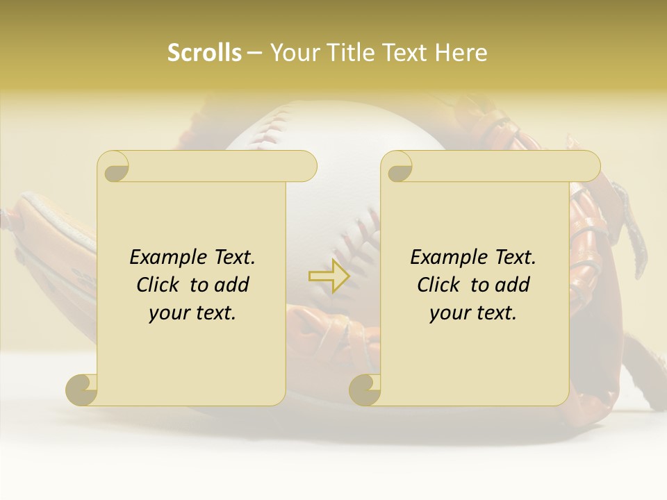 Stitch Summer Mitt PowerPoint Template