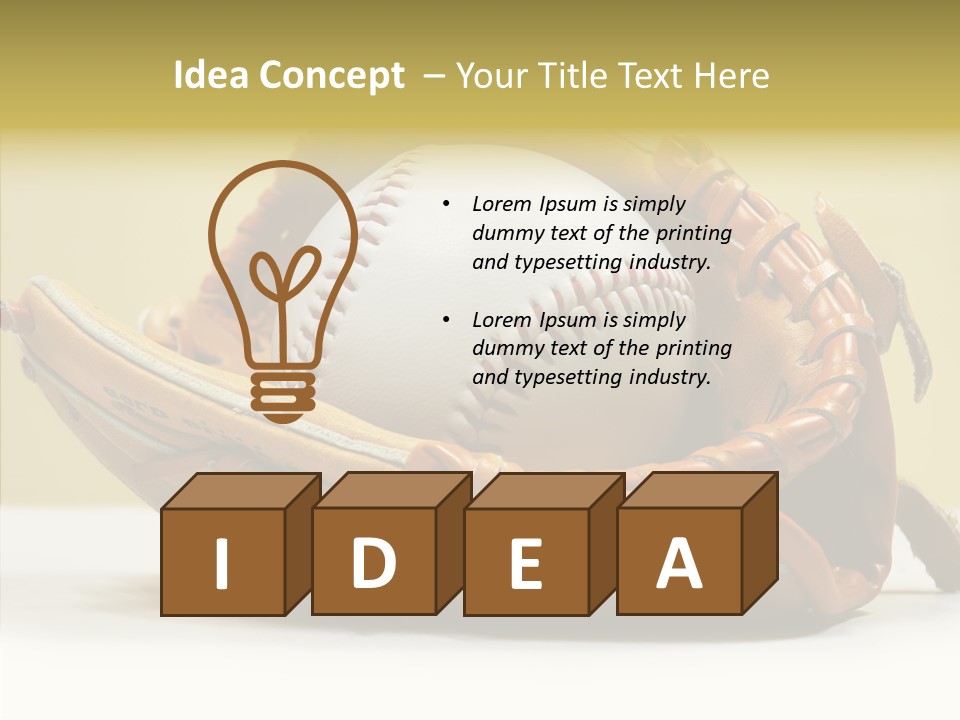 Stitch Summer Mitt PowerPoint Template