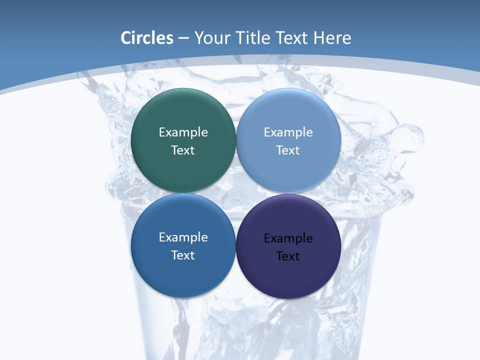 Bar Color Bubble PowerPoint Template