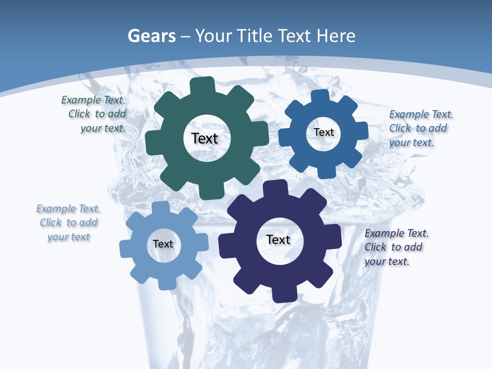 Bar Color Bubble PowerPoint Template