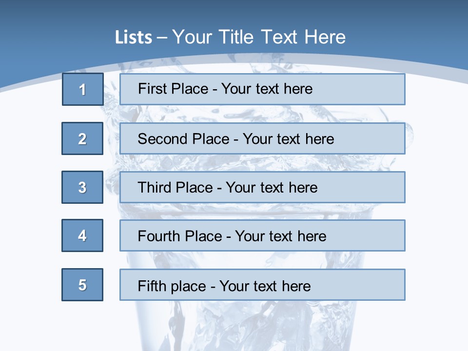 Bar Color Bubble PowerPoint Template