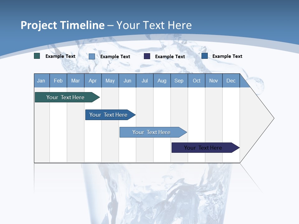 Bar Color Bubble PowerPoint Template