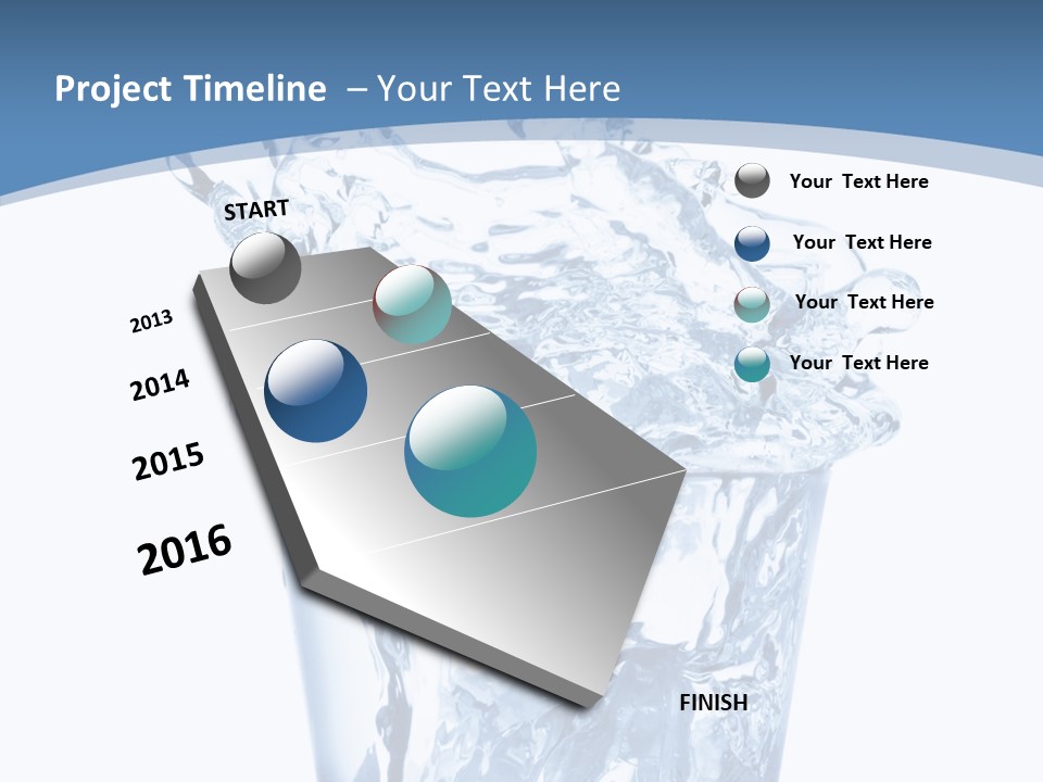 Bar Color Bubble PowerPoint Template