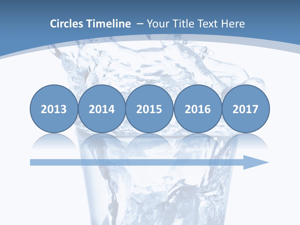Bar Color Bubble PowerPoint Template