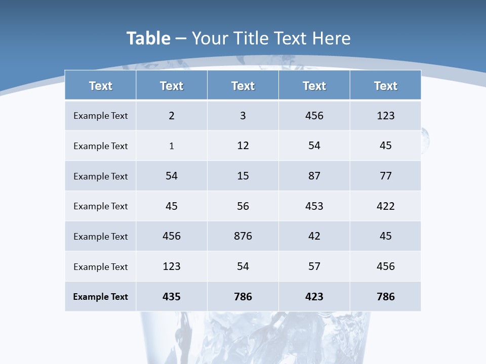 Bar Color Bubble PowerPoint Template