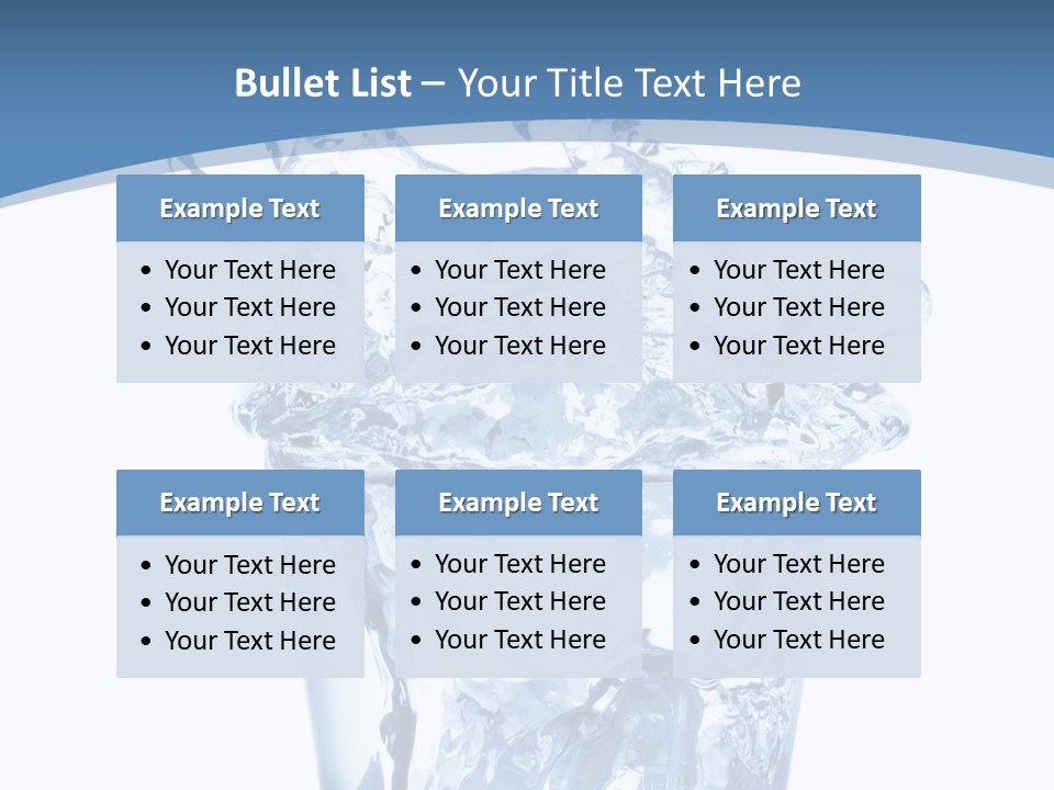 Bar Color Bubble PowerPoint Template