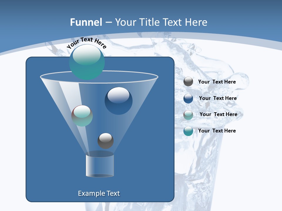 Bar Color Bubble PowerPoint Template