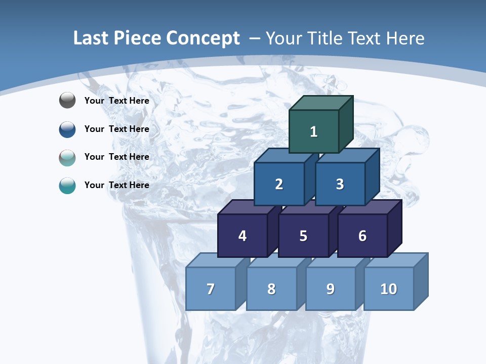 Bar Color Bubble PowerPoint Template