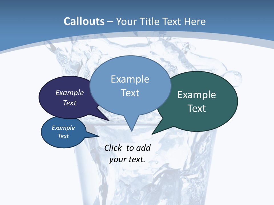 Bar Color Bubble PowerPoint Template