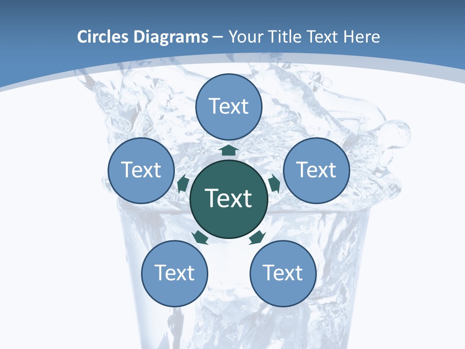 Bar Color Bubble PowerPoint Template