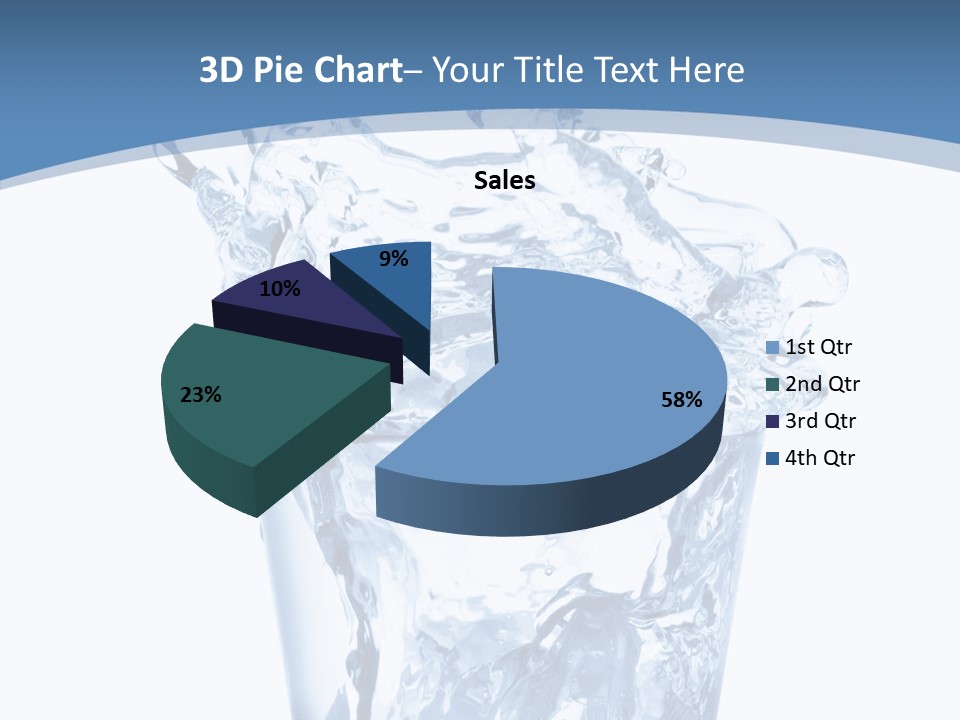 Bar Color Bubble PowerPoint Template