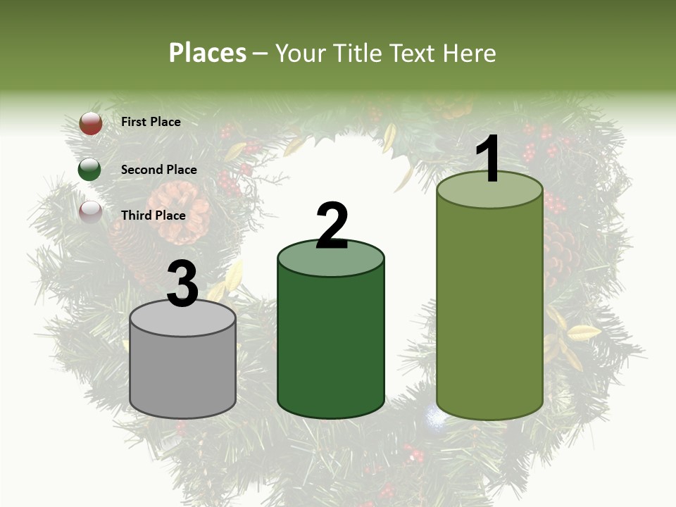 Christmas Evergreen Natural PowerPoint Template