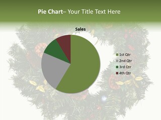 Christmas Evergreen Natural PowerPoint Template