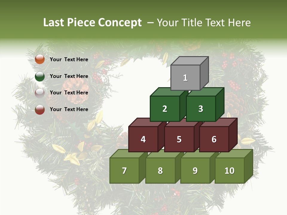 Christmas Evergreen Natural PowerPoint Template