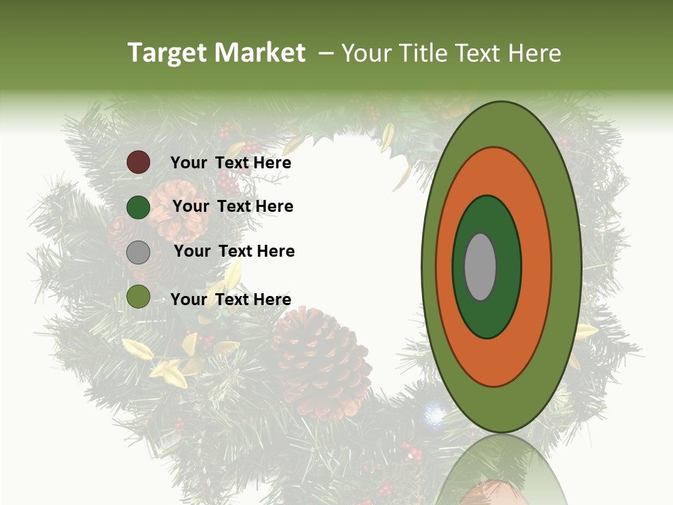 Christmas Evergreen Natural PowerPoint Template