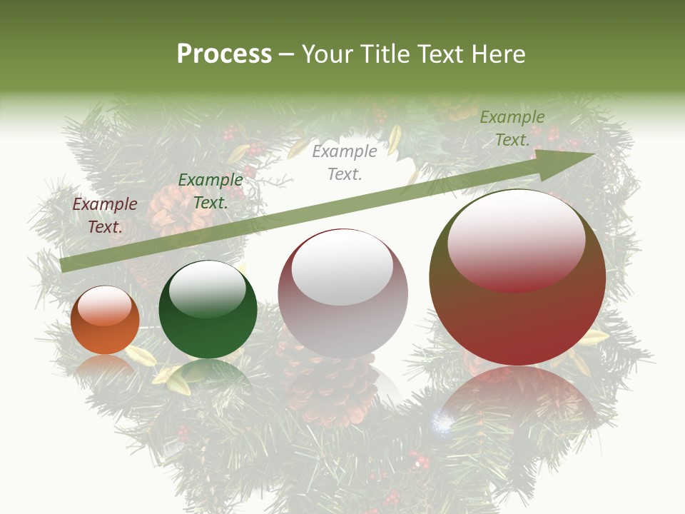 Christmas Evergreen Natural PowerPoint Template