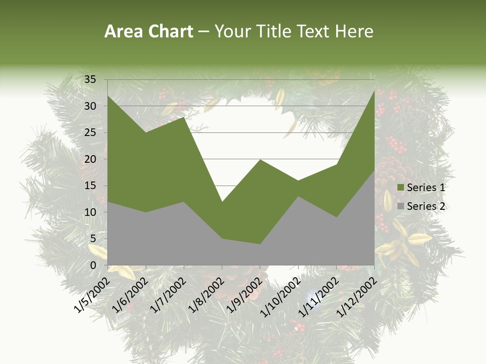 Christmas Evergreen Natural PowerPoint Template