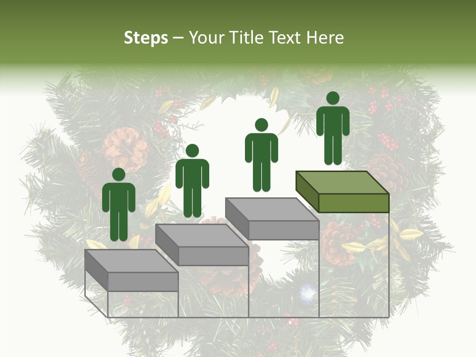 Christmas Evergreen Natural PowerPoint Template