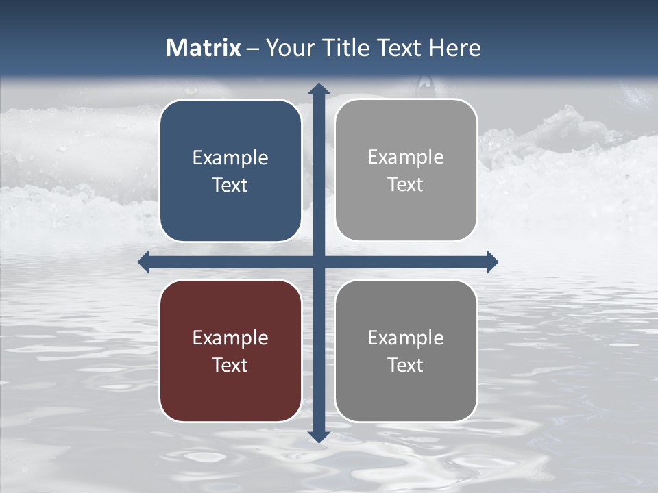 Cold Portrait Fit PowerPoint Template
