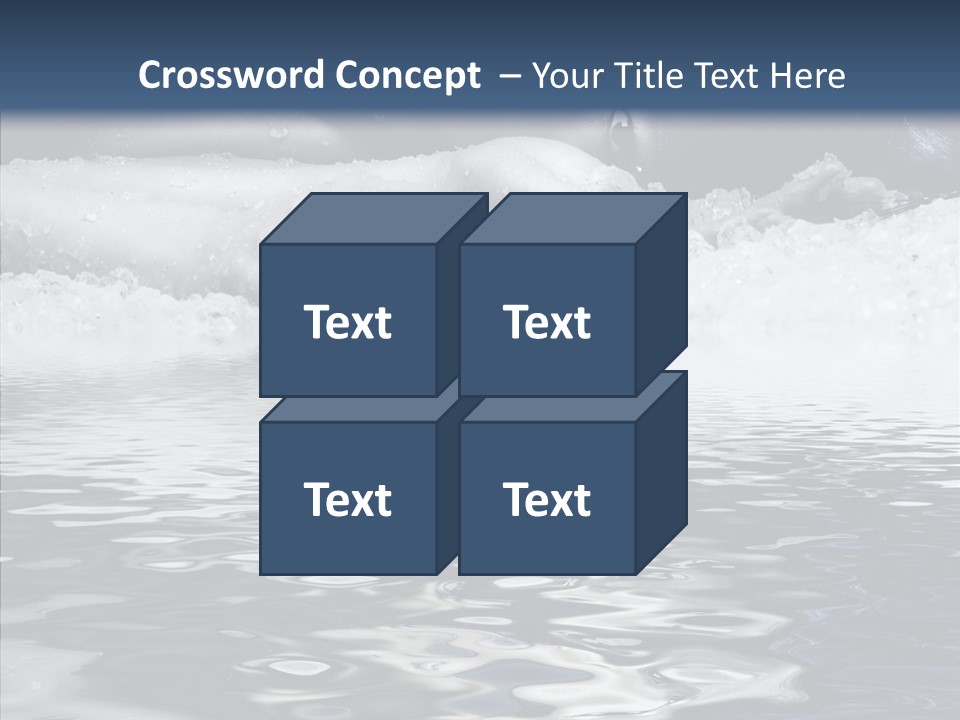 Cold Portrait Fit PowerPoint Template