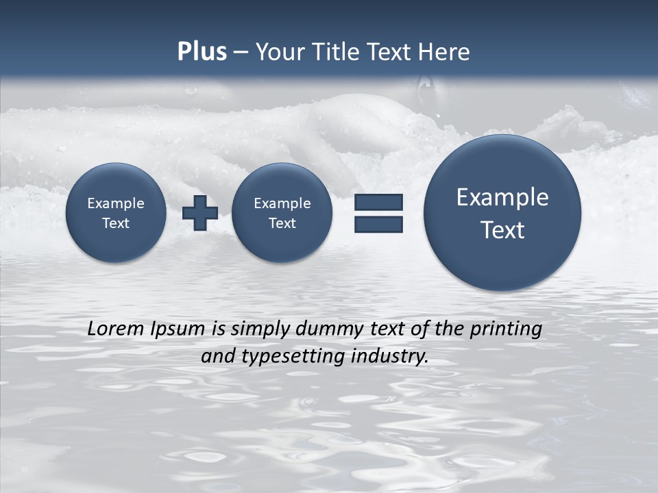 Cold Portrait Fit PowerPoint Template