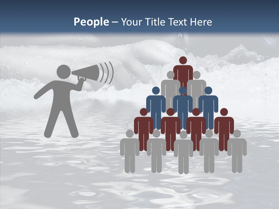 Cold Portrait Fit PowerPoint Template