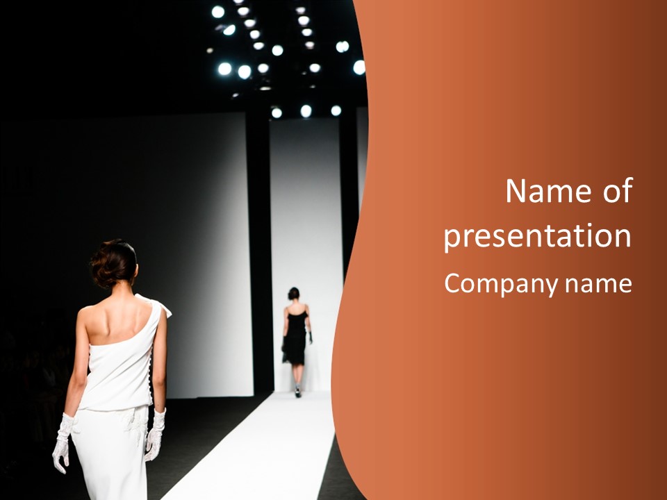 Back Female Taste PowerPoint Template