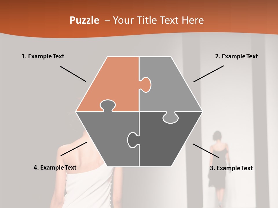 Back Female Taste PowerPoint Template