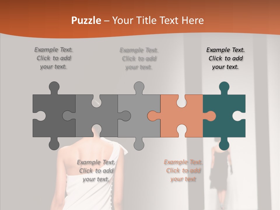 Back Female Taste PowerPoint Template