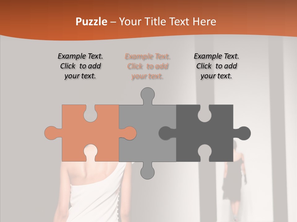 Back Female Taste PowerPoint Template