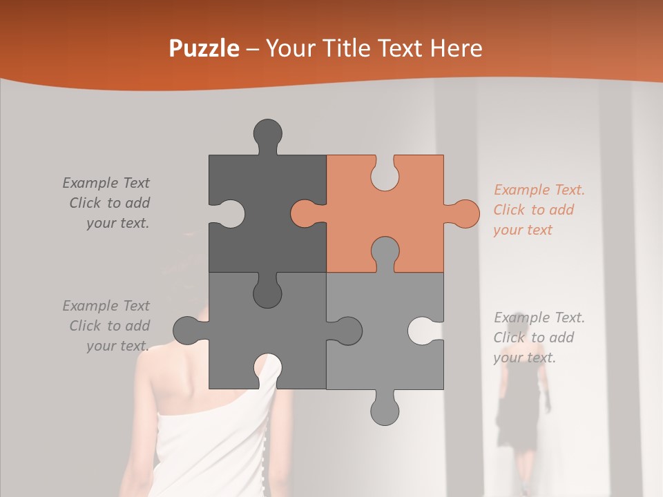 Back Female Taste PowerPoint Template