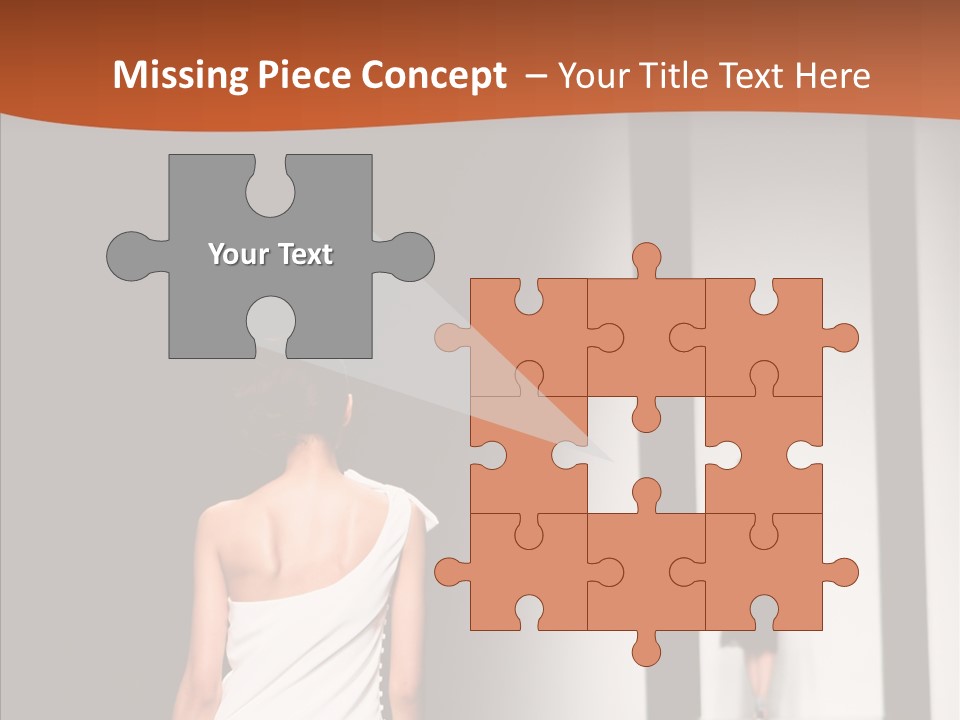 Back Female Taste PowerPoint Template