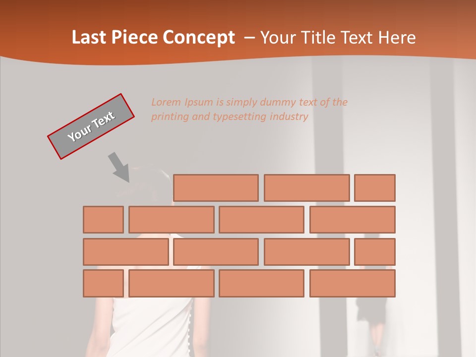 Back Female Taste PowerPoint Template