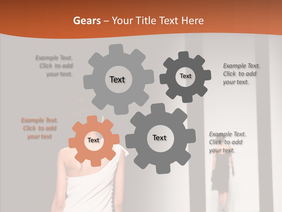 Back Female Taste PowerPoint Template