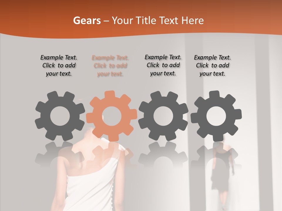 Back Female Taste PowerPoint Template