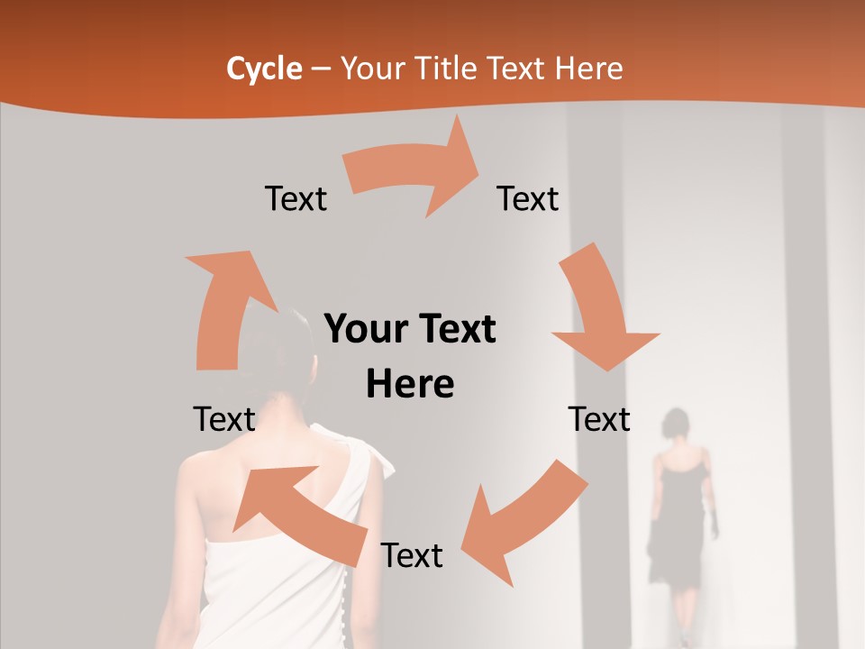 Back Female Taste PowerPoint Template