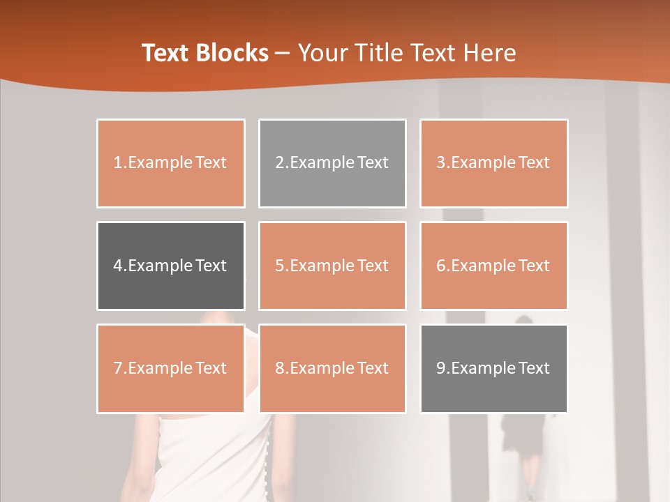 Back Female Taste PowerPoint Template