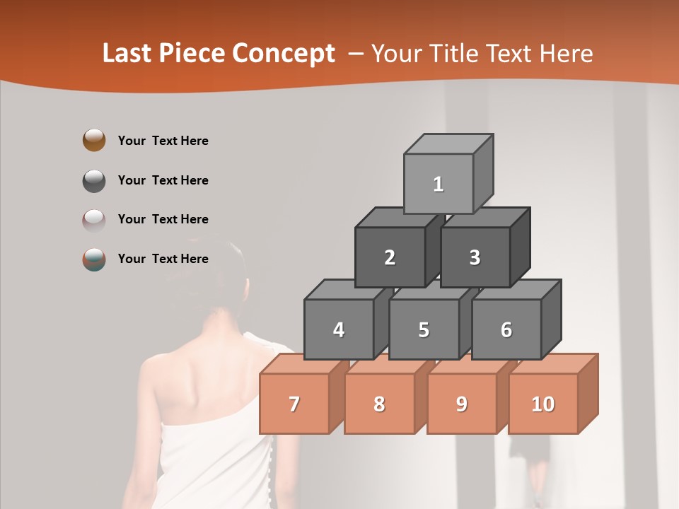 Back Female Taste PowerPoint Template