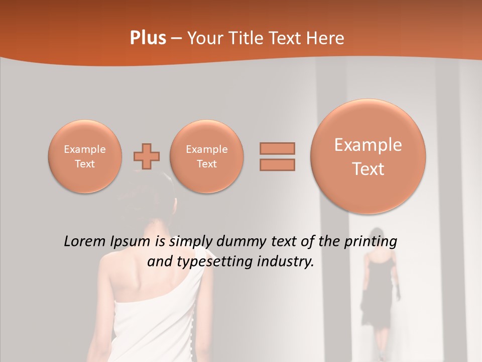 Back Female Taste PowerPoint Template