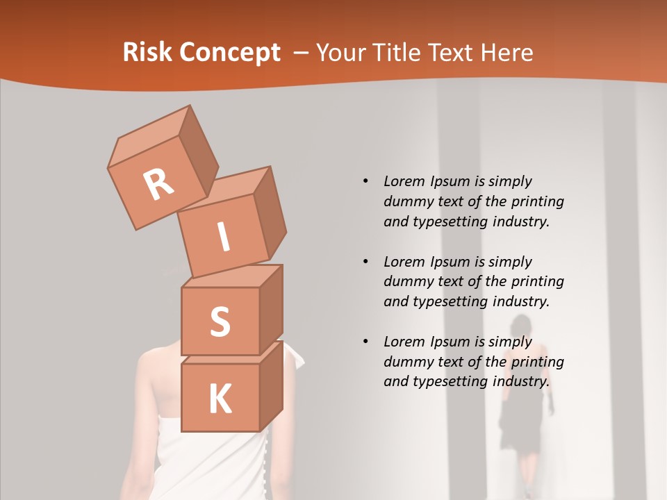 Back Female Taste PowerPoint Template