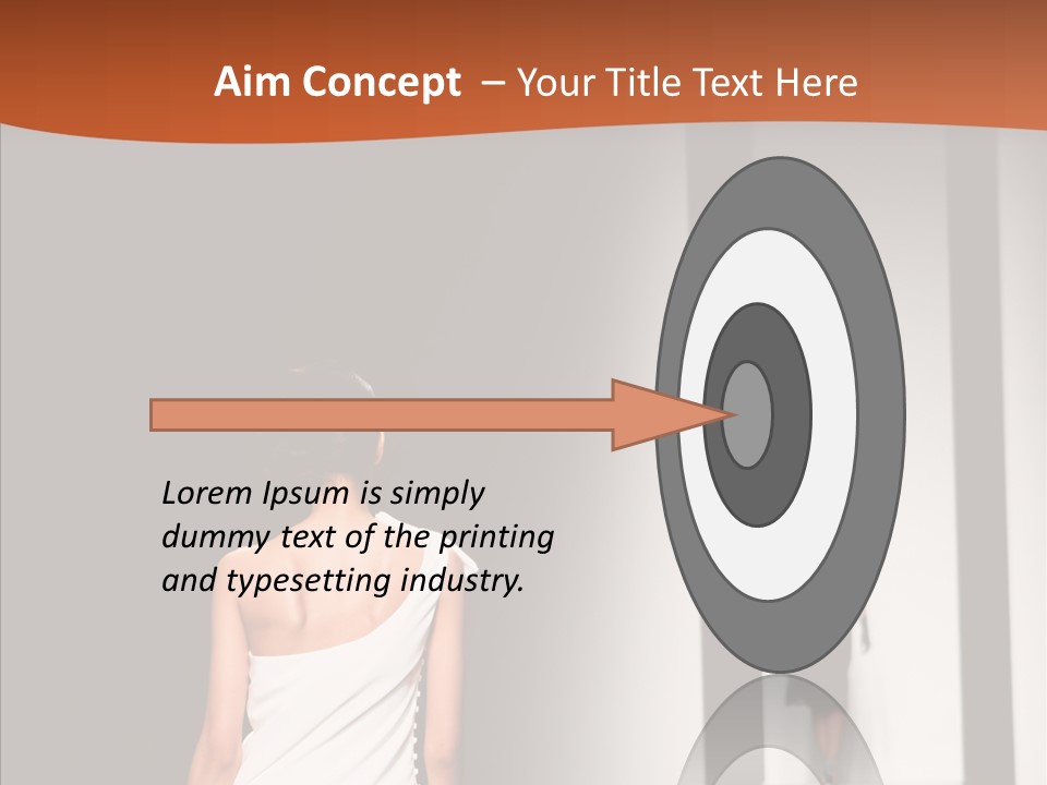 Back Female Taste PowerPoint Template