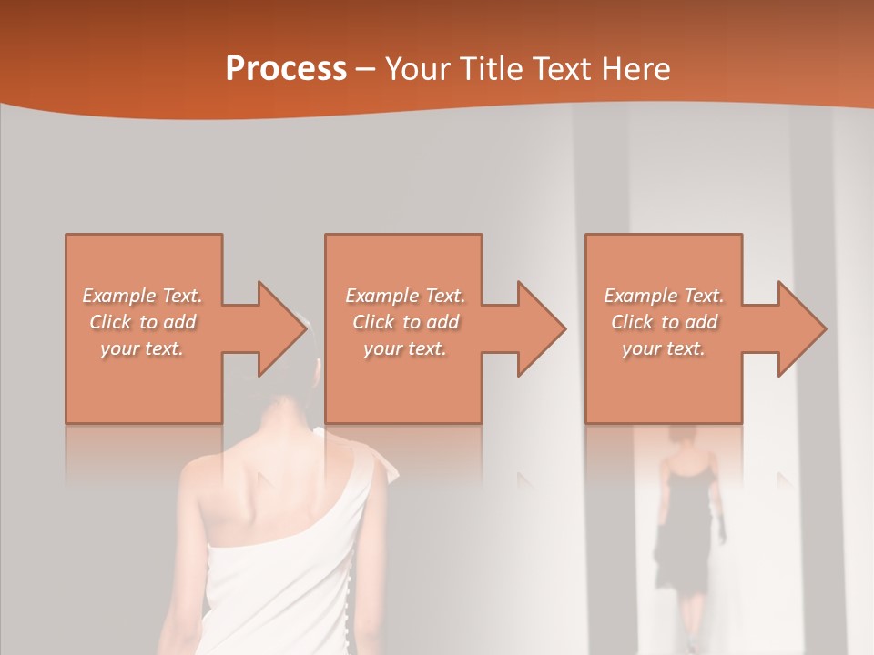 Back Female Taste PowerPoint Template