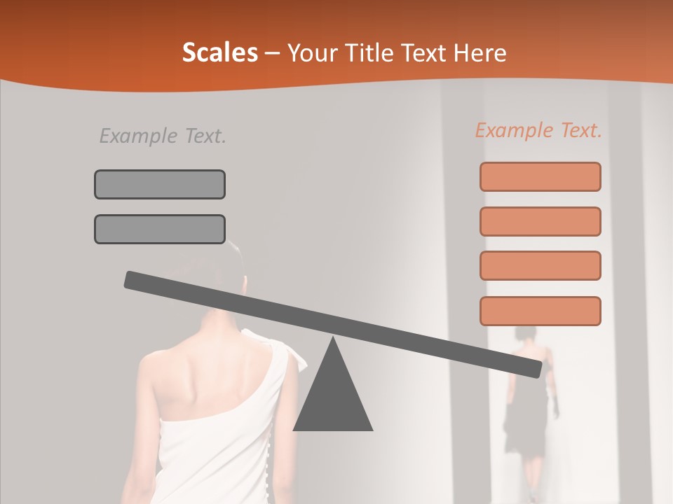 Back Female Taste PowerPoint Template