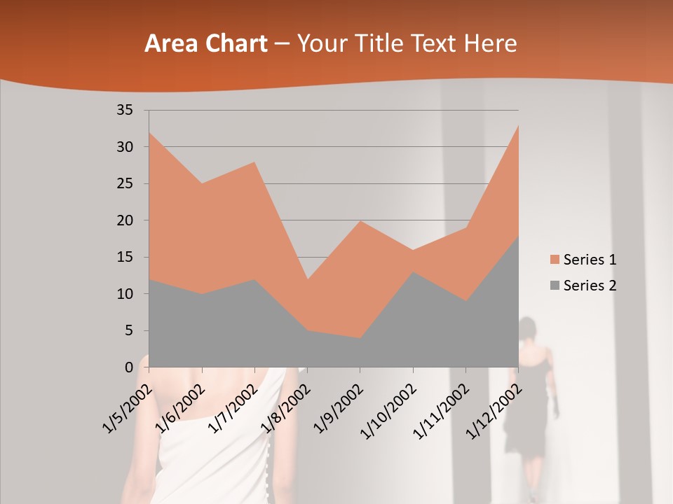 Back Female Taste PowerPoint Template