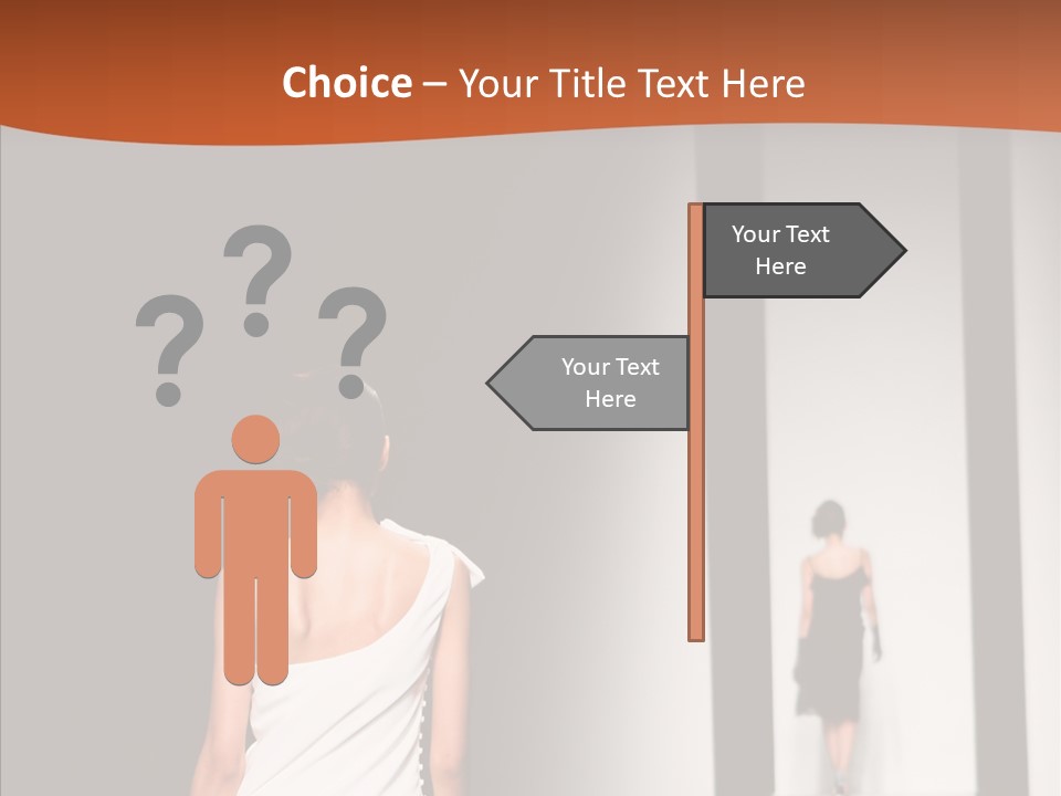 Back Female Taste PowerPoint Template